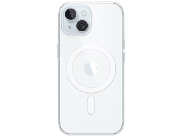 Apple Transparent Skal med MagSafe till iPhone 15