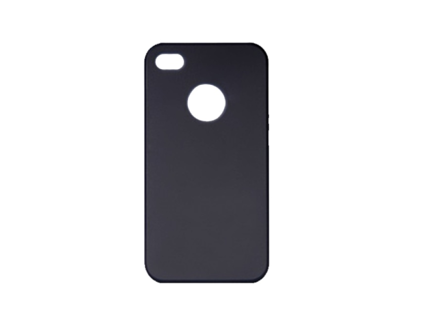 iPhone 4/4s svart skal i hårdplast