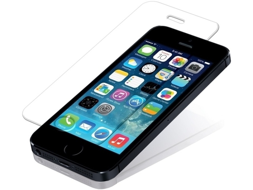 iPhone 5/5s/SE - Härdat glas PLUS