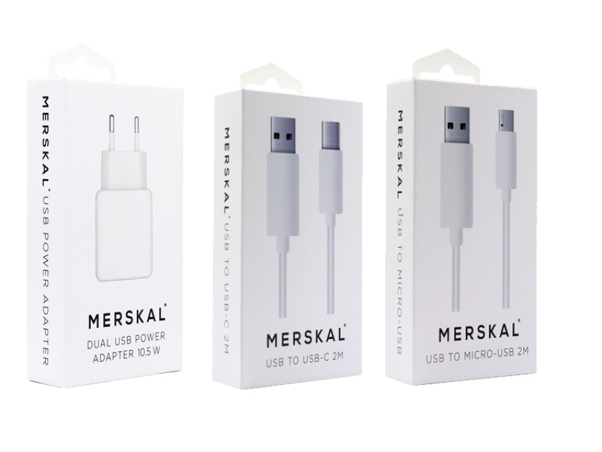 Merskal Charging kit USB-C/Micro-USB