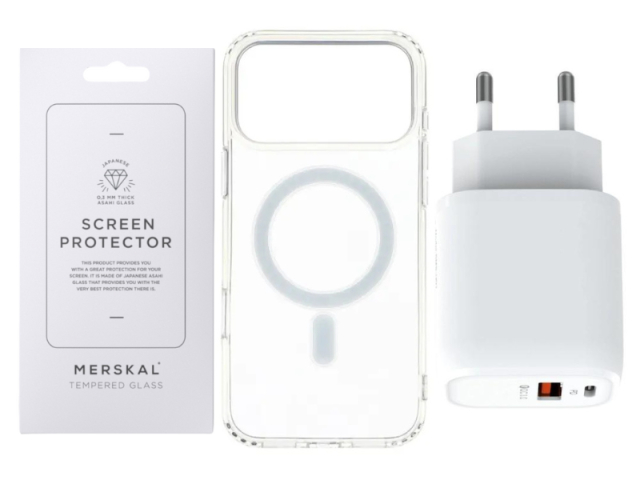 Merskal Clear Kit Magsafe iPhone 17 Pro Max