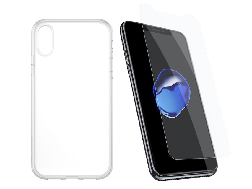 Tillbehörspaket iPhone Xr - Clear kit